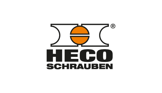 Logo des Premiumpartners Heco im Bereich Solarbefestigung