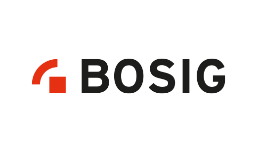 Logo des Premiumpartners BOSIG im Bereich Metall-Fenster- und Fassadenbau