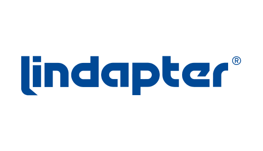 Logo des Premiumpartners LINDAPTER im Bereich Metall-Fenster- und Fassadenbau