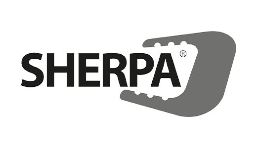 Logo des Premiumpartners Sherpa im Bereich Holzverbinder